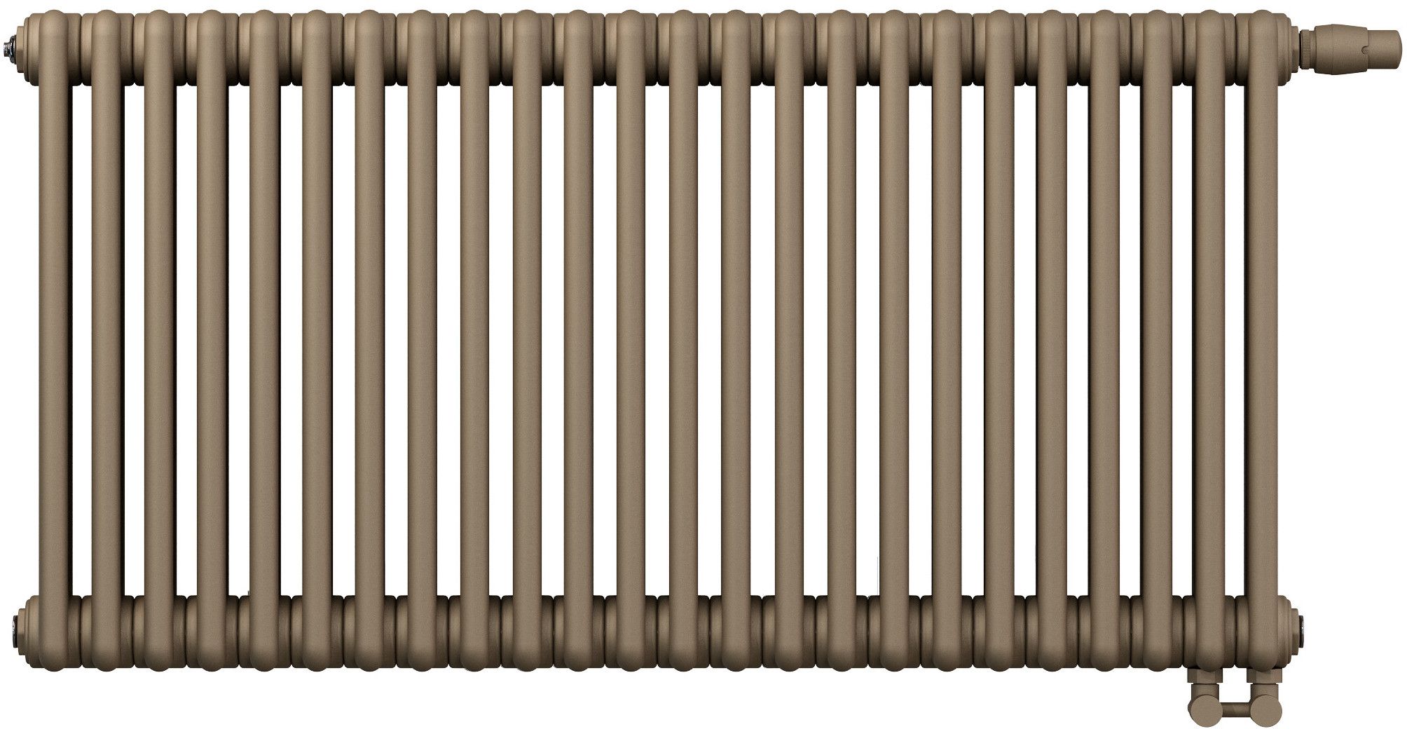 Irsap Tesi 3 radiador de habitación 56.5x108 cm podłączenie inferior IRS-TES-3056-24-2C-D