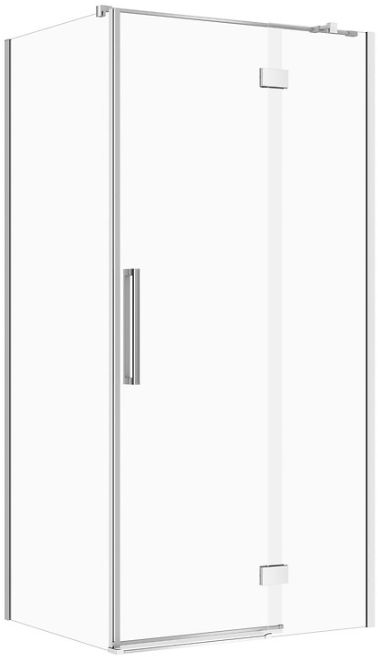 Cersanit Crea cabina de ducha 100x80 cm rectangular cromo brillo/vidrio transparente S601-206