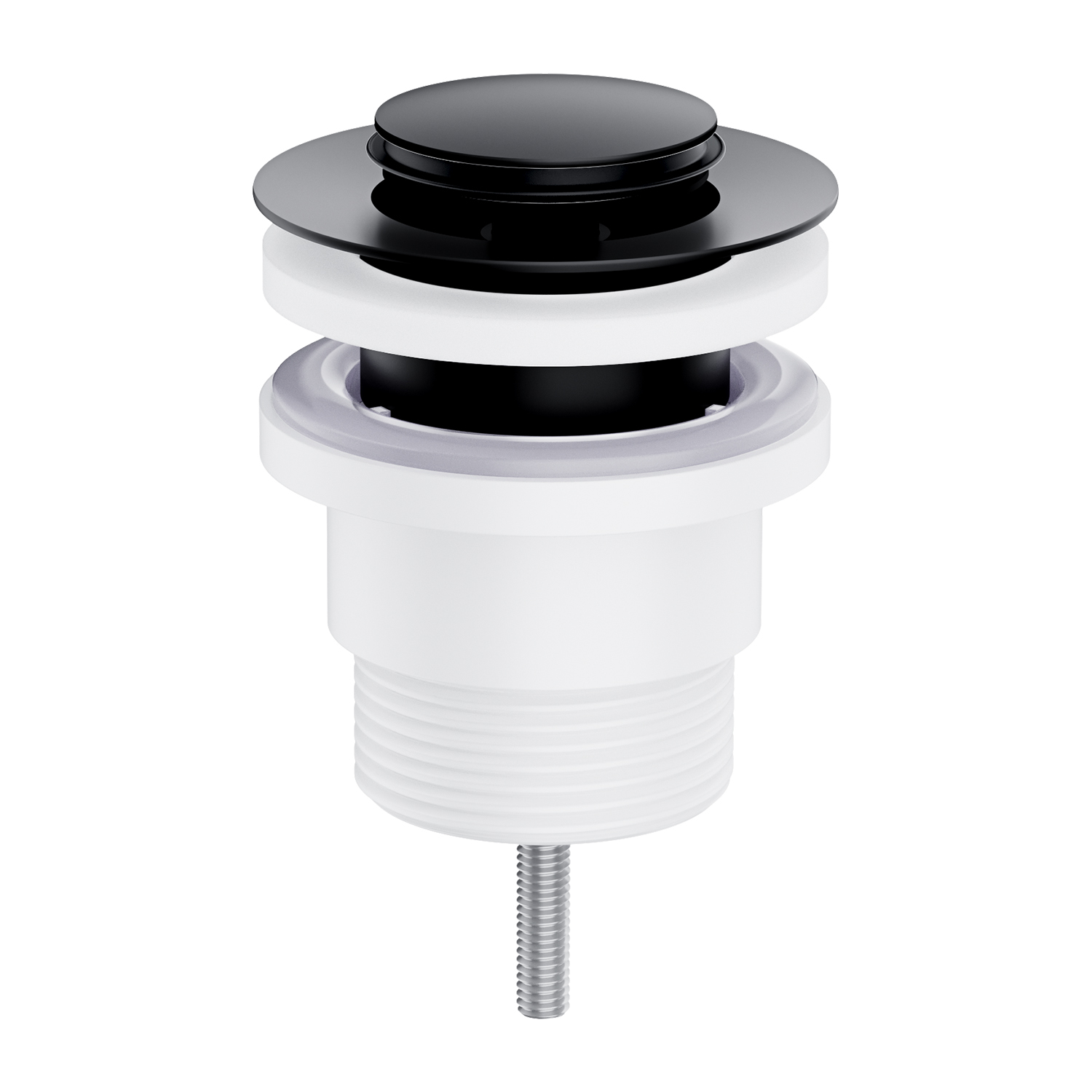 Omnires tapón para lavabo negro A47BL