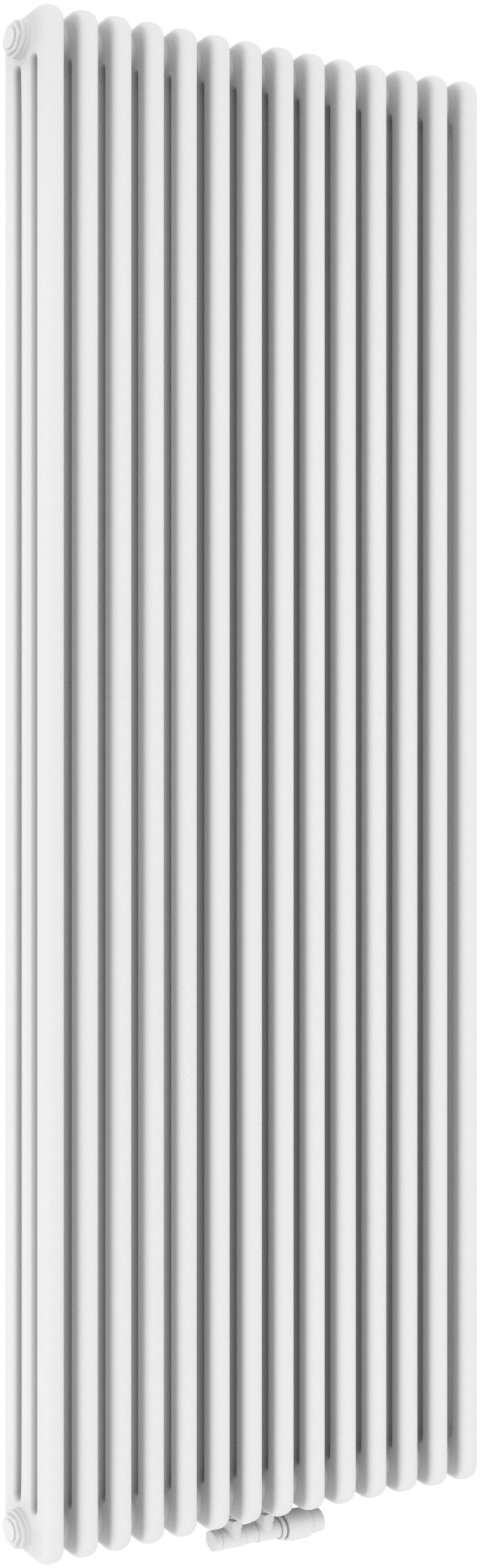 Irsap Tesi 3 radiador de habitación 200x54 cm podłączenie inferior blanco IRS-TES-3200-12-B-50