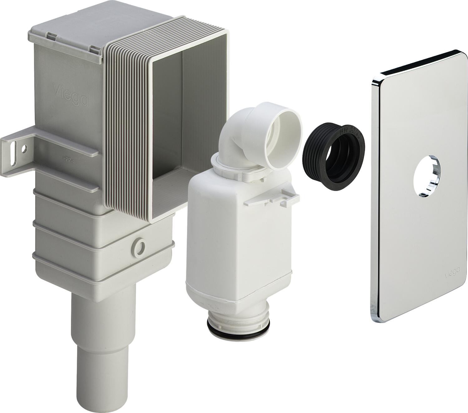 Viega sifón de lavabo cromo 553777