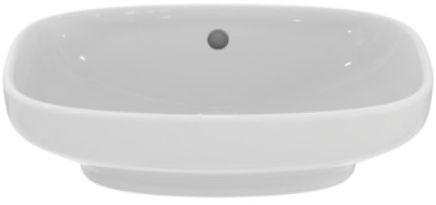 Ideal Standard I.Life lavabo 45x37 cm oval sobre encimera blanco brillante T509201