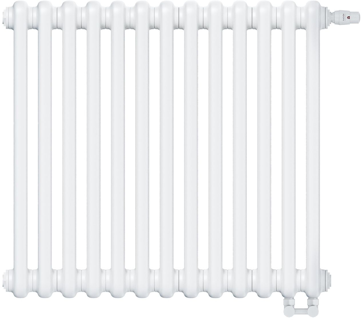 Irsap Tesi 2 radiador de habitación 56.5x58.5 cm podłączenie inferior blanco IRS-TES-2056-13-B25
