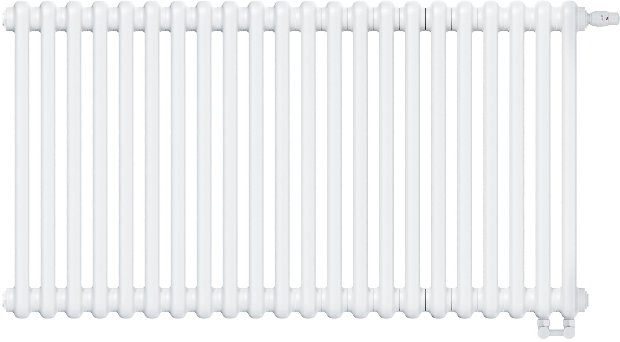 Irsap Tesi 2 radiador de habitación 56.5x99 cm podłączenie inferior blanco IRS-TES-2056-22-B25