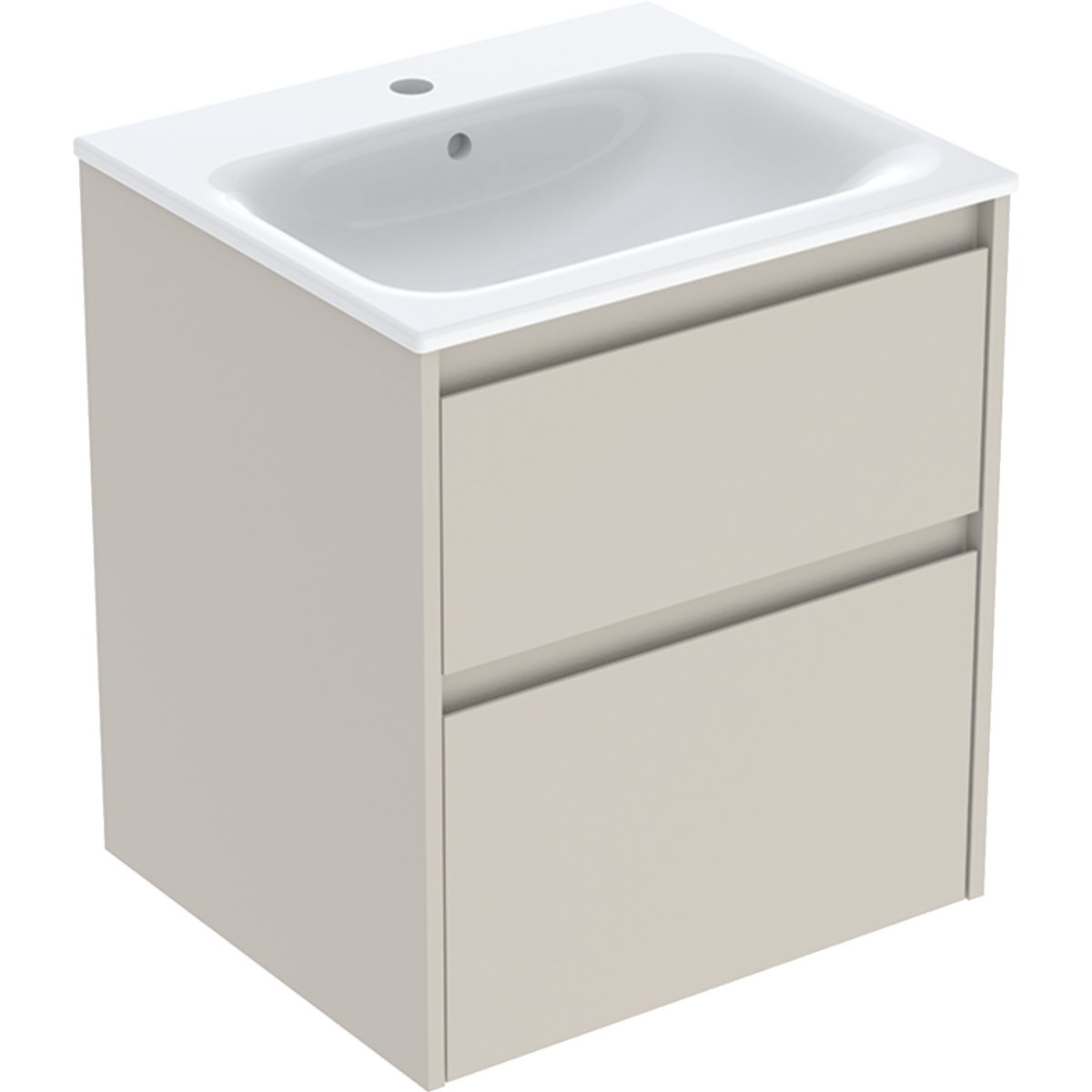 Geberit Selnova Square lavabo con mueble 55 cm 504.137.DB.1