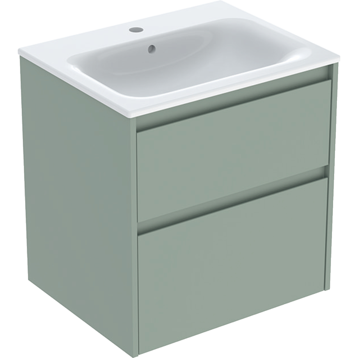 Geberit Selnova Square lavabo con mueble 60 cm 504.138.IK.1