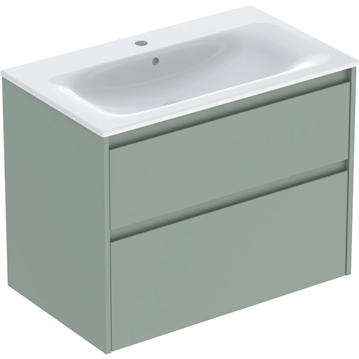 Geberit Selnova Square lavabo con mueble 80 cm 504.139.IK.1