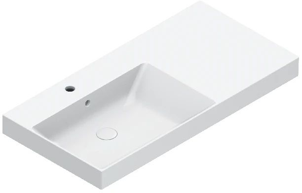 Catalano Zero lavabo 100x50 cm rectangular clásico-empotrado-bajo encimera blanco 0121041001