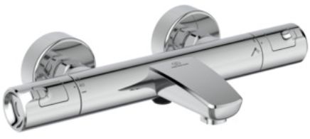 Ideal Standard Ceratherm grifo de bañera y ducha a pared con termostato cromo A7223AA