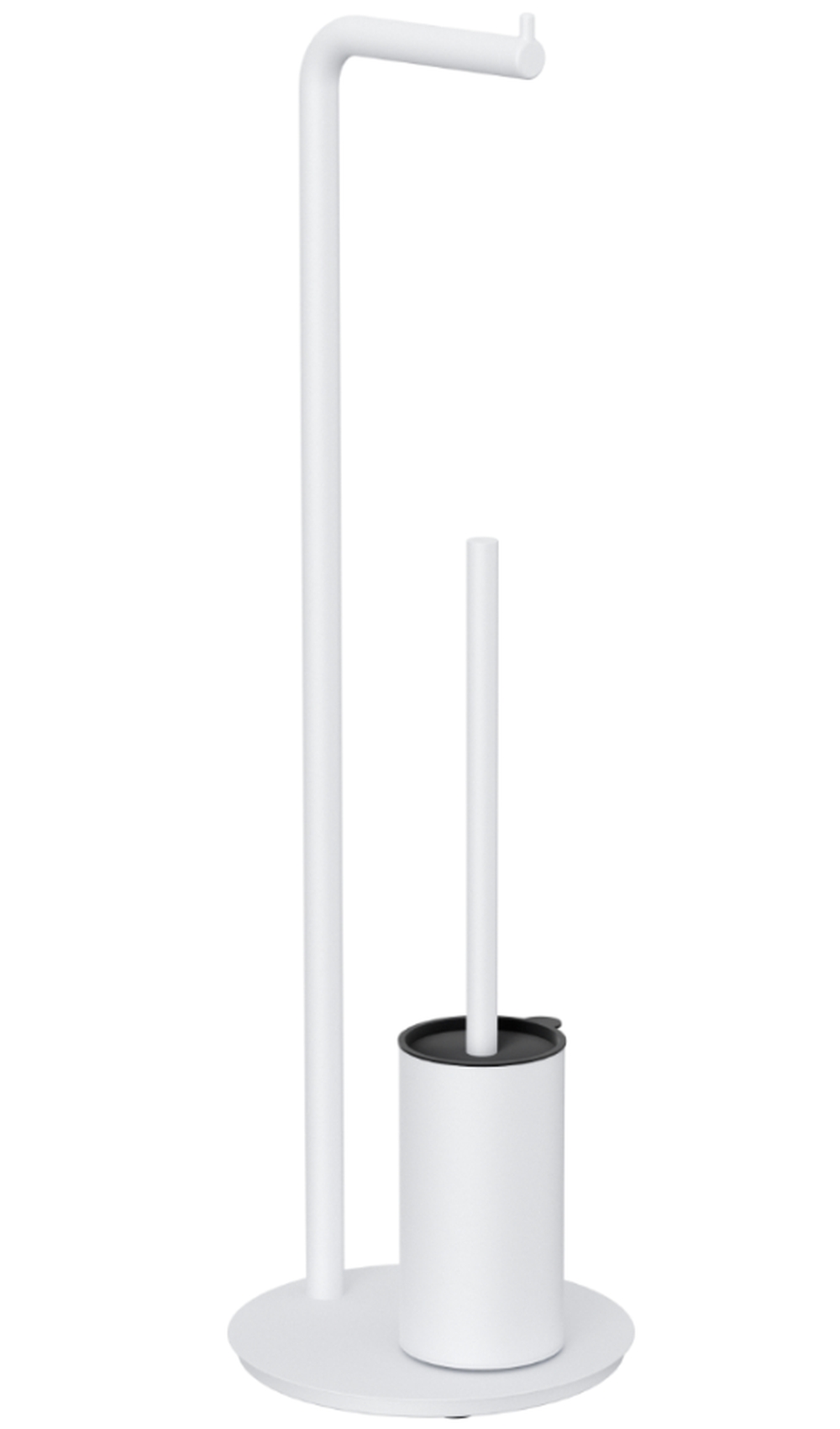 Excellent Fido soporte para papel higiénico con escobilla de wc blanco DOEX.1417WH