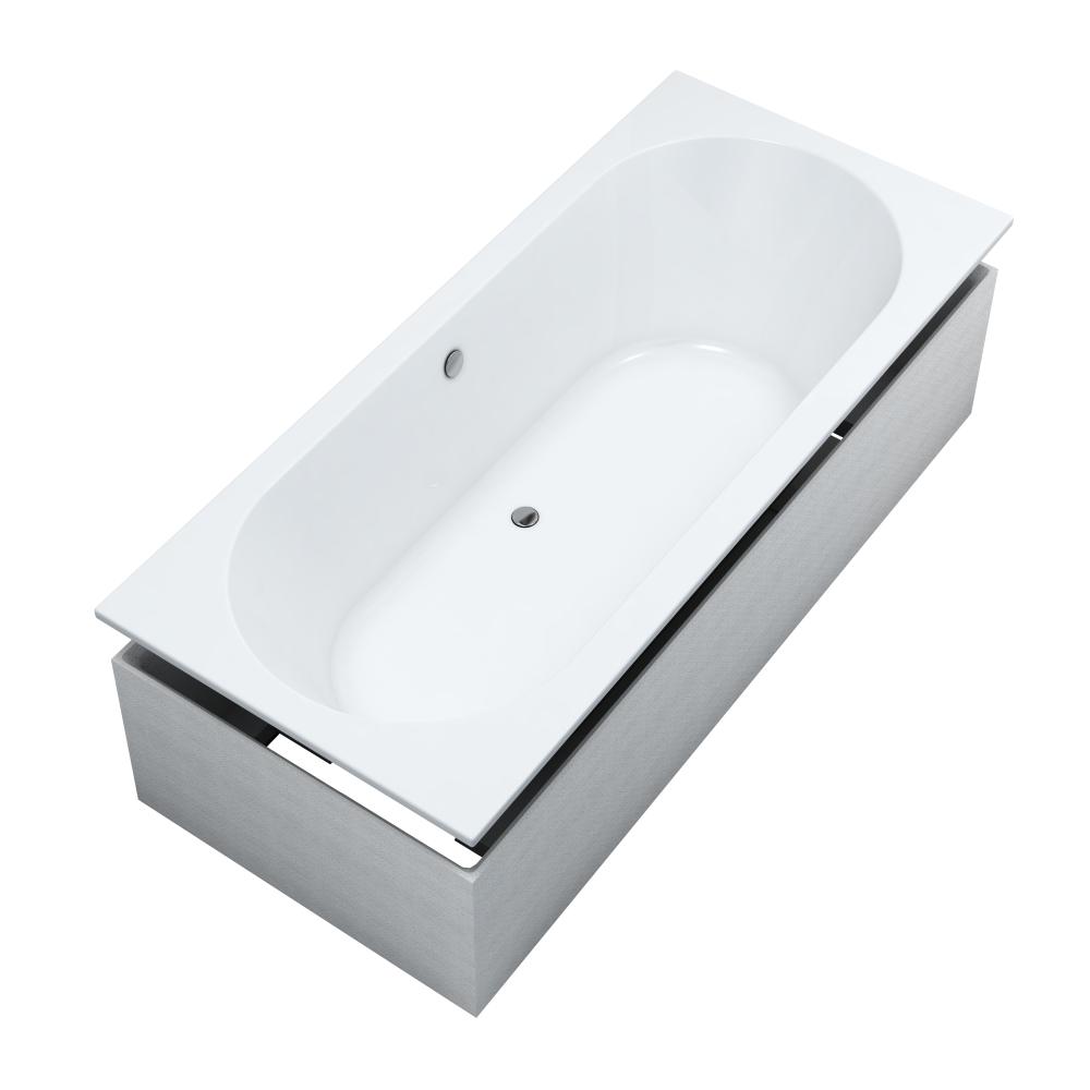 Schedline Celicia White Mat SET recogedor con escobilla 170x75 cm blanco 3WST.CS1P-17075/B/MG