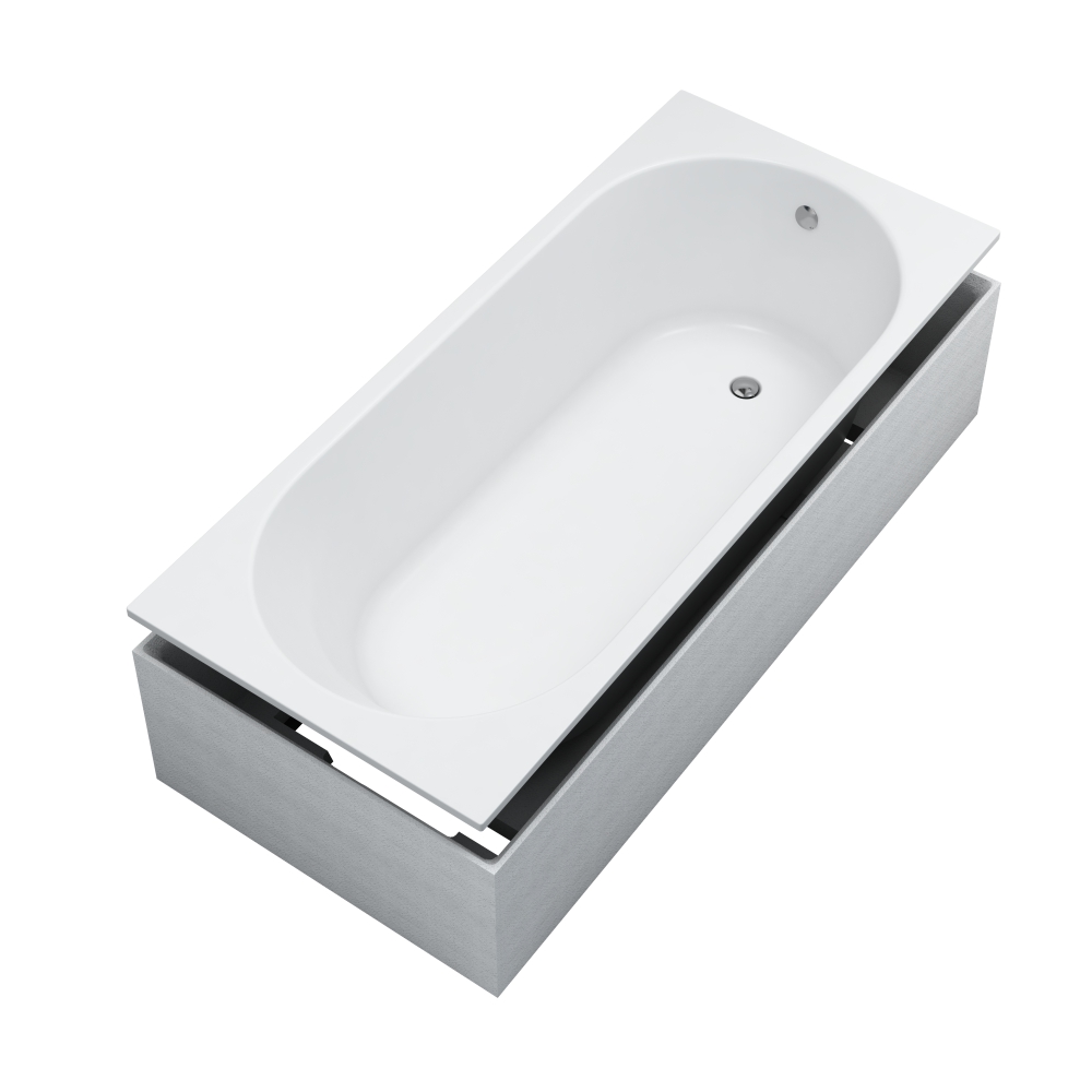 Schedline Solia White Mat SET recogedor con escobilla 170x75 cm blanco 3WST.SS1P-17075/B/MG