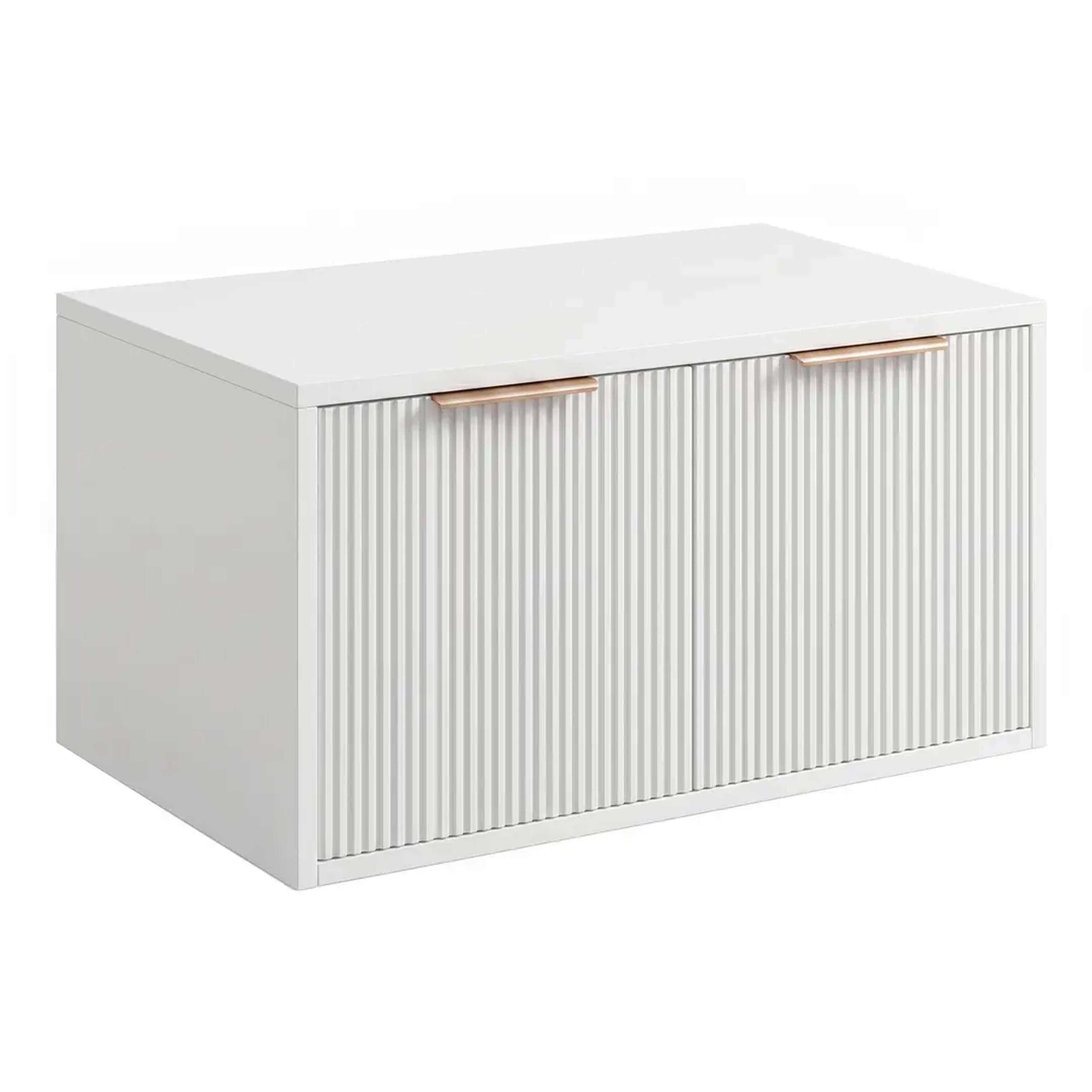 Rea Core armario 80x47x40 cm suspendido, para lavabo blanco REA-M0401