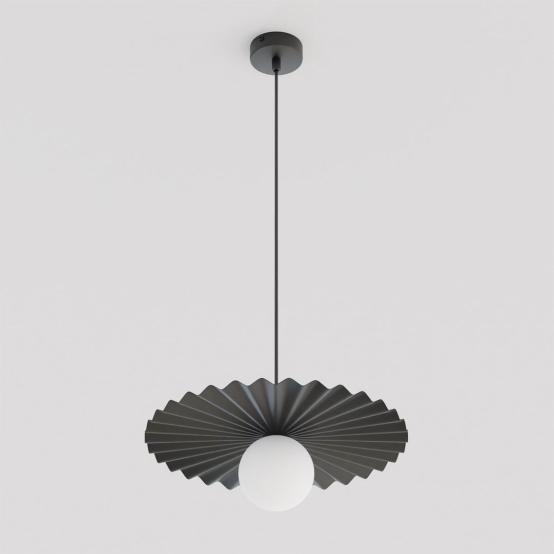 Emibig Umbra lámpara colgante 1x8 W negro 1726/1