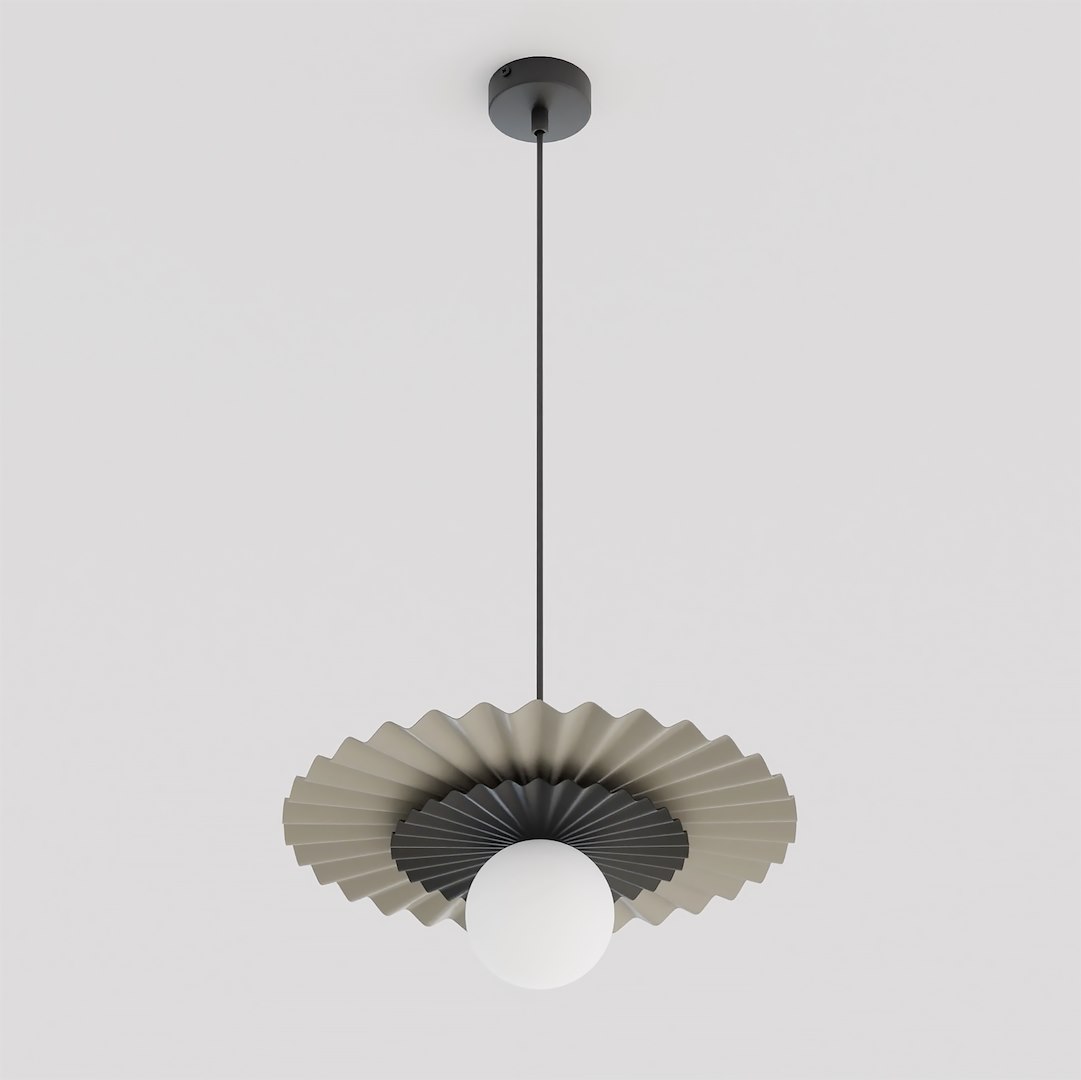 Emibig Umbra lámpara colgante 1x8 W negro-marrón 1731/1