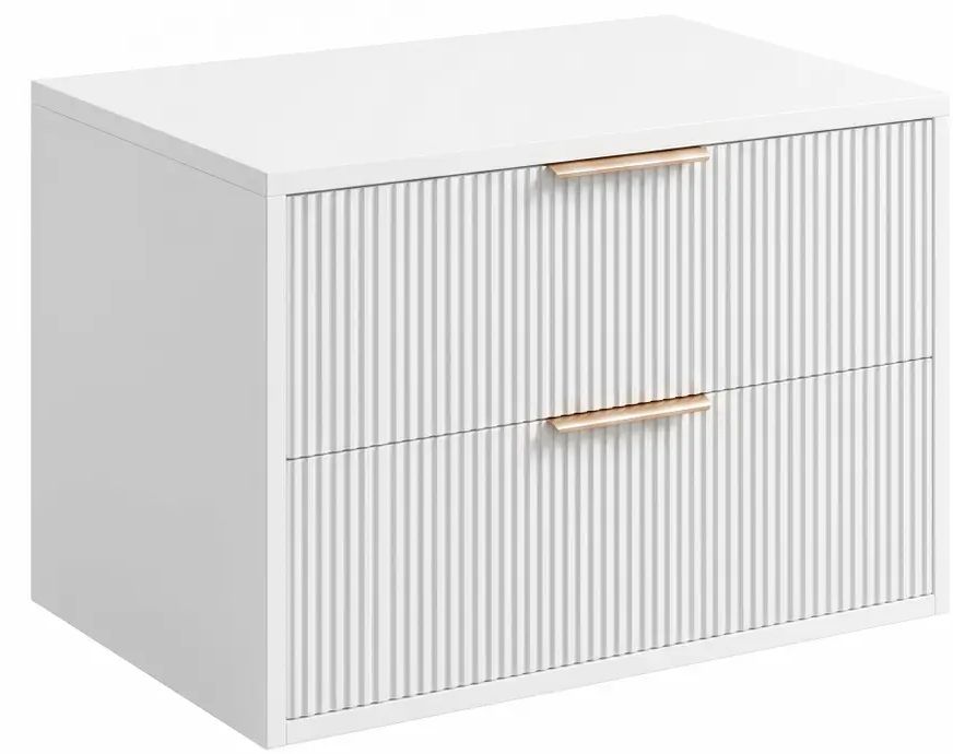 Rea Mono armario 60x47x48 cm suspendido, para lavabo blanco REA-M0402