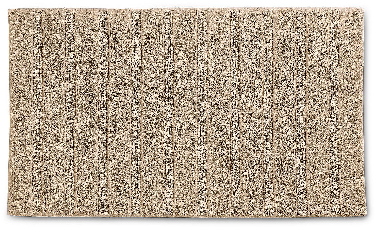 Kela Megan alfombrilla para baño 100x60 cm rectangular beige 24710