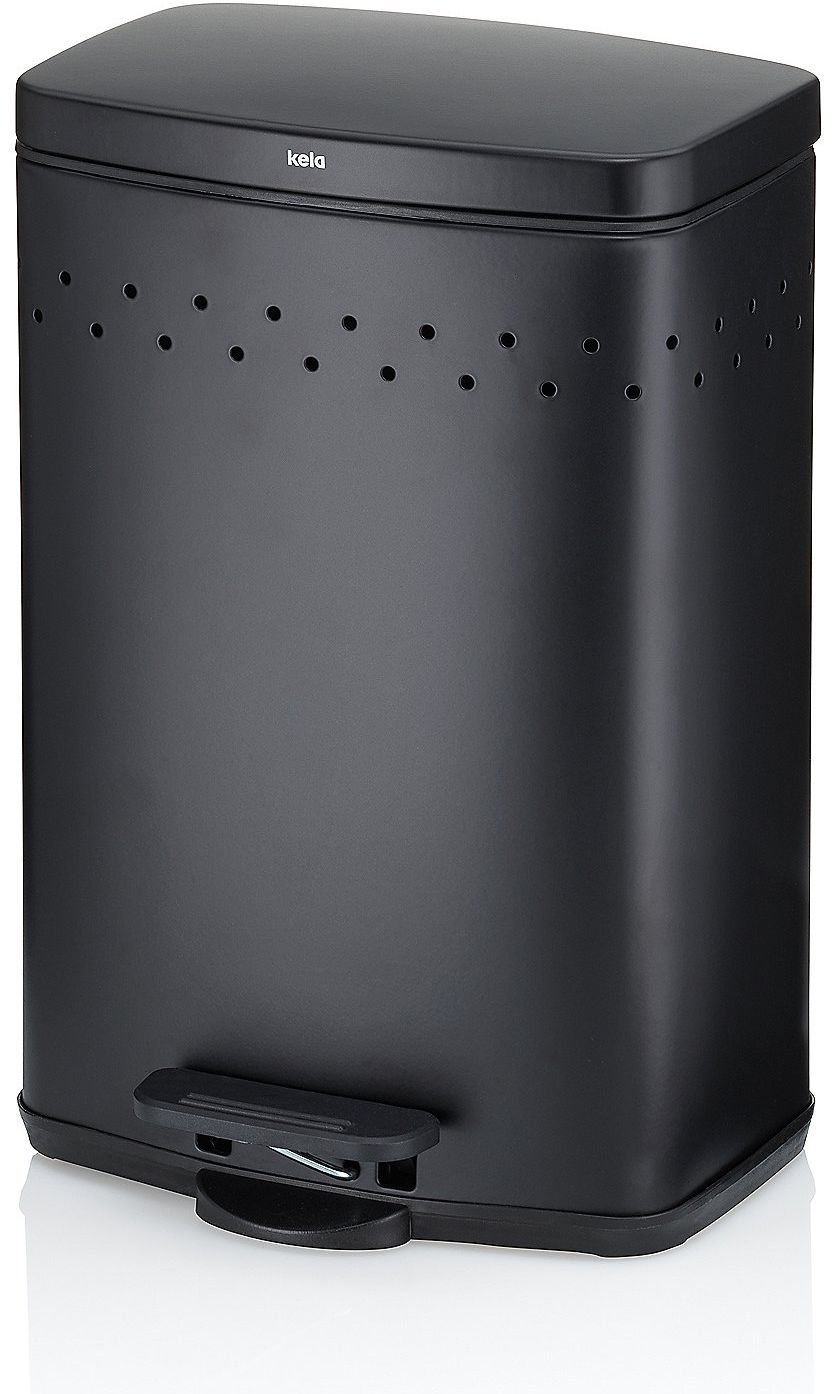 Kela Malaga papelera 5 l negro 23969