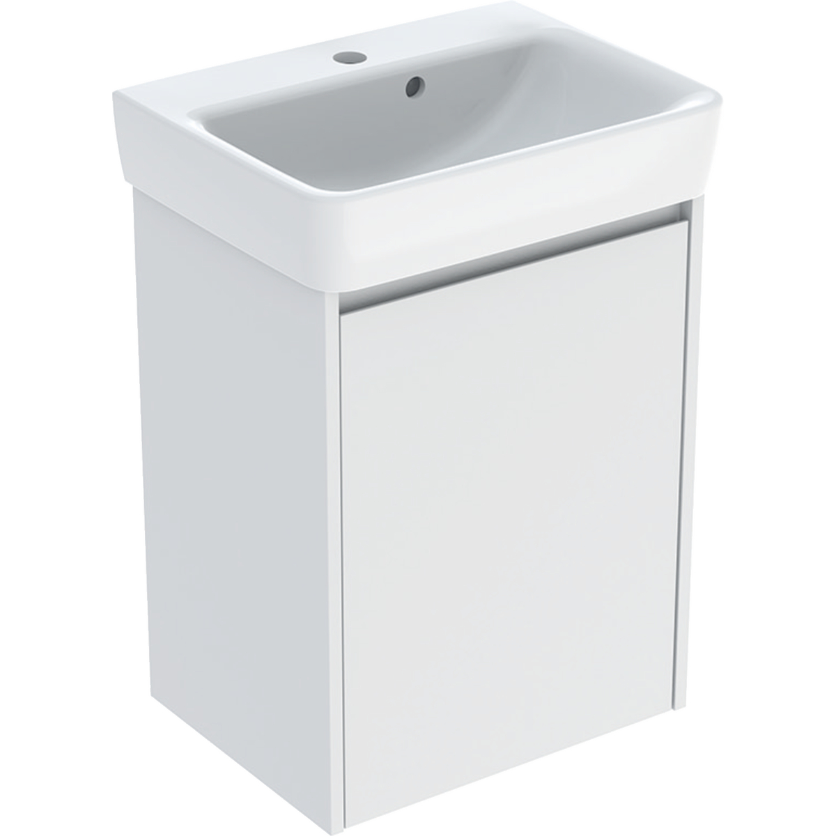 Geberit Selnova Square lavabo con mueble 50 cm blanco 504.132.00.1