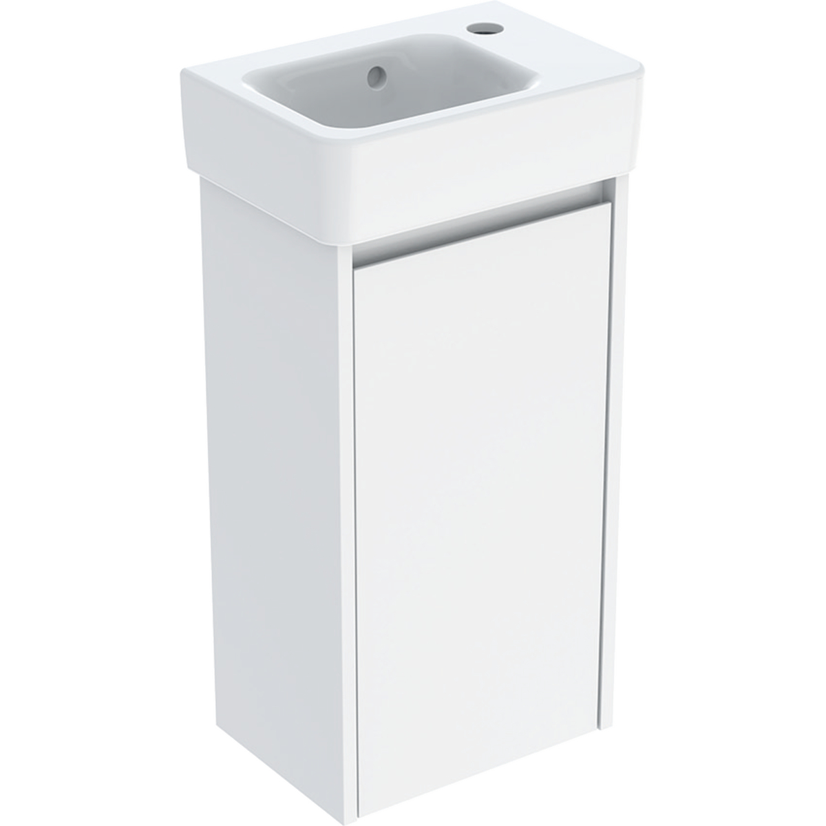 Geberit Selnova Square lavabo con mueble 50 cm blanco 504.132.01.1