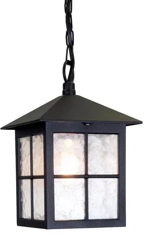 Elstead Lighting Winchester lámpara colgante 1x60 W negro BL18B-BLACK