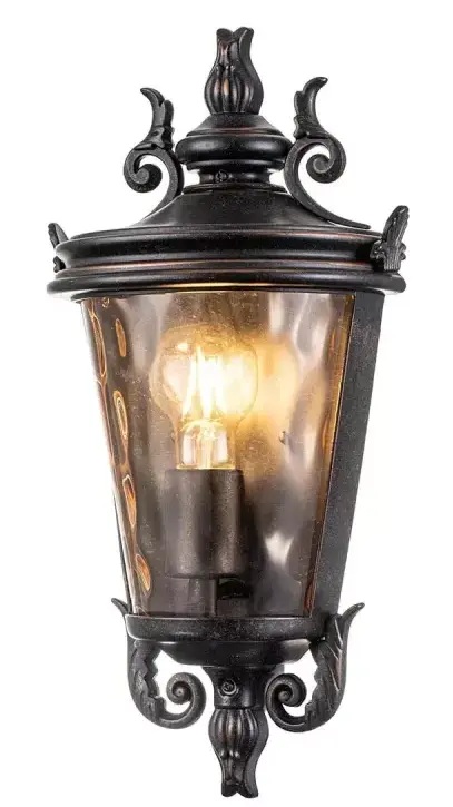 Elstead Lighting Baltimore lámpara de pared para exteriores 1x60 W marrón BT7-M