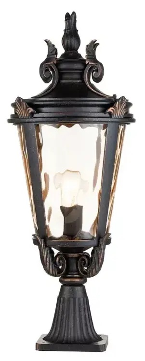 Elstead Lighting Baltimore lámpara de pie para exteriores 1x60 W marrón BT3-M