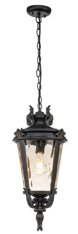 Elstead Lighting Baltimore lámpara colgante 1x60 W marrón BT8-L