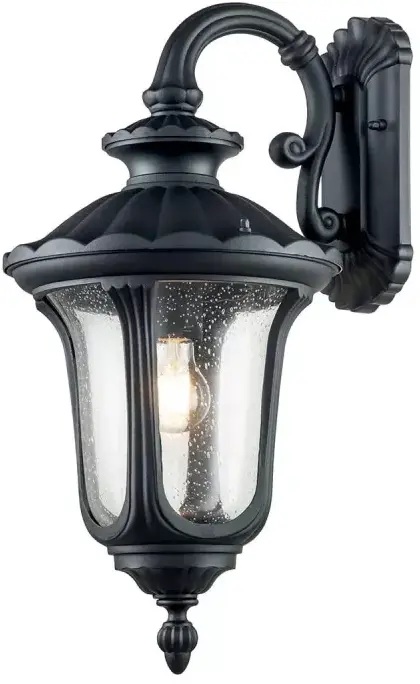 Elstead Lighting Chicago lámpara de pared para exteriores 1x60 W negro CC2-M-BK