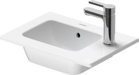 Duravit ME by Starck lavabo 43x30 cm rectangular para mueble blanco 072343AC41