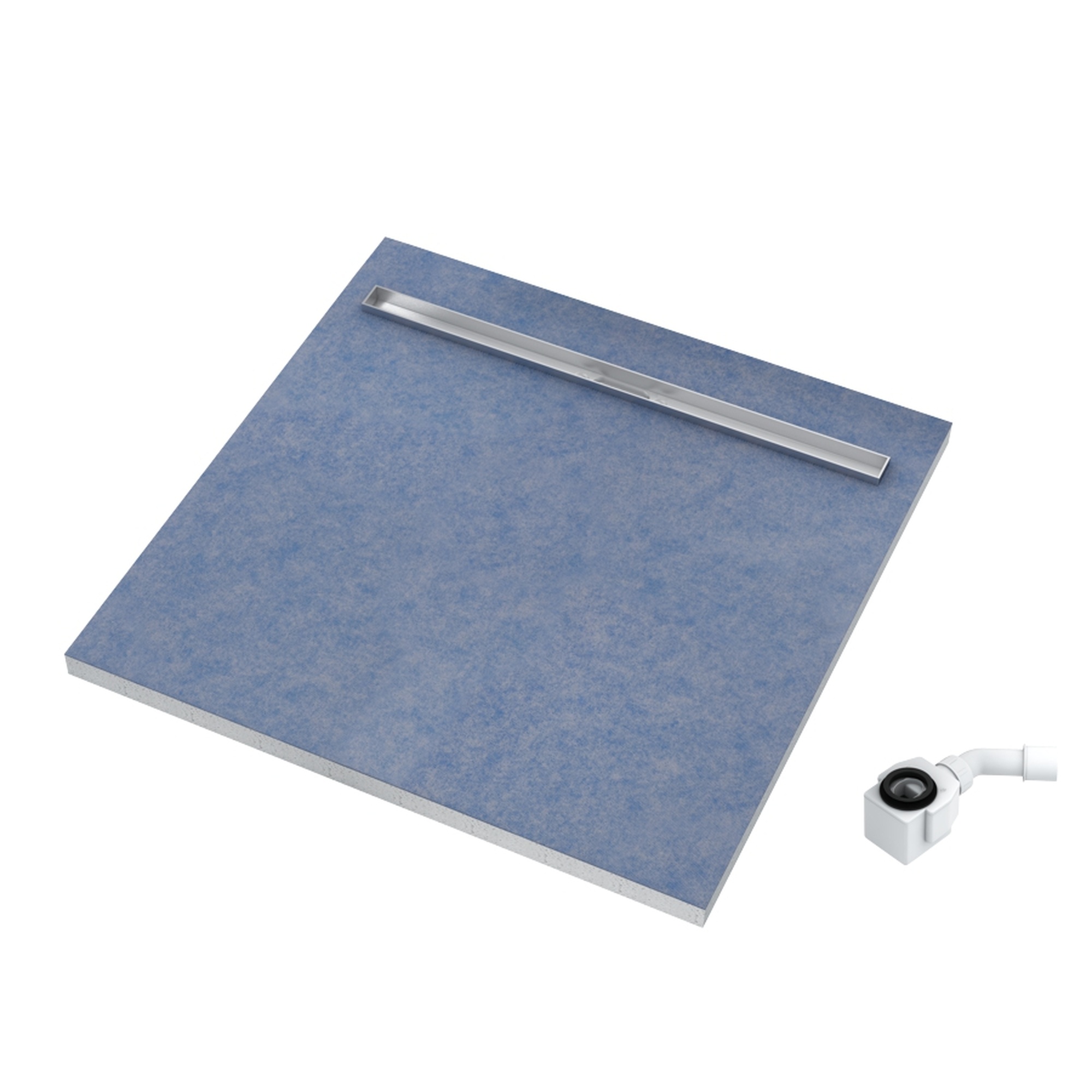 Schedline Slight Line S1 plato de ducha para embaldosar 90 cm 10ST.1S1-9090