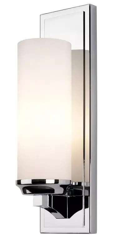 Elstead Lighting Amalia lámpara de pared 1x3 W cromo FE-AMALIA1-LBATH