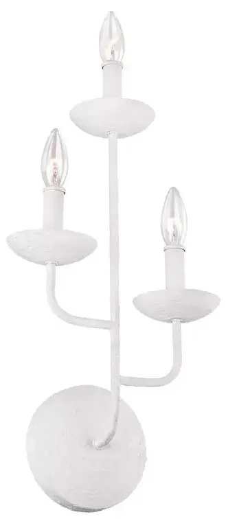 Elstead Lighting Annie lámpara de pared 3x40 W blanco FE-ANNIE3-PSW