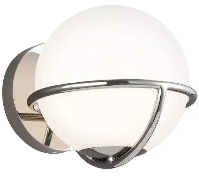 Elstead Lighting Apollo lámpara de pared 1x3 W níquel FE-APOLLO1-PN
