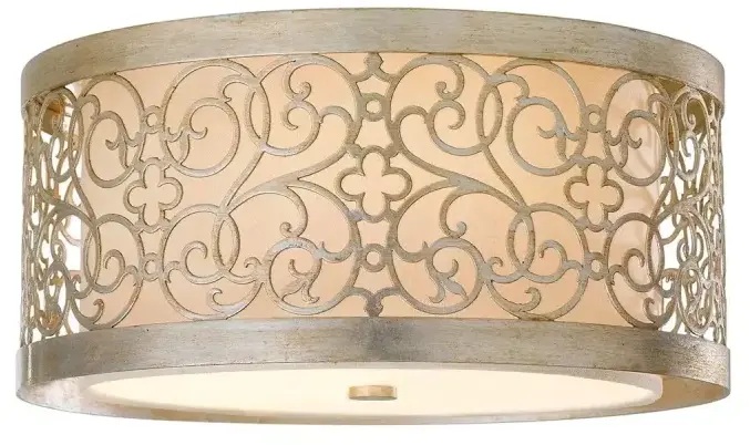 Elstead Lighting Arabesque plafón 2x40 W pátina FE-ARABESQUE-F