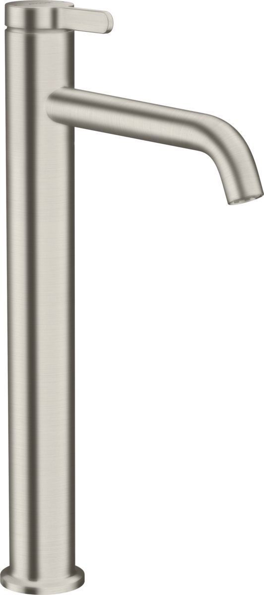 Axor One grifo para lavabo de pie acero 48002800