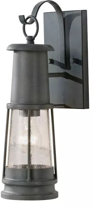 Elstead Lighting Chelsea Harbor lámpara de pared para exteriores 1x60 W gris FE-CHELSEAHBR2