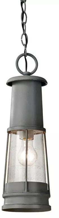 Elstead Lighting Chelsea Harbor lámpara colgante para exterior 1x60 W gris FE-CHELSEAHBR8