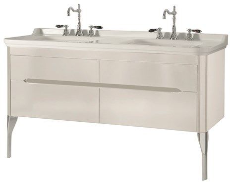Kerasan Waldorf armario 150x51x50 cm suspendido, para lavabo 9254 46