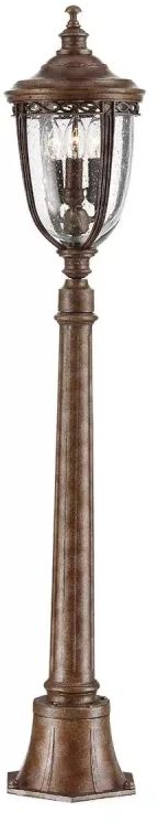Elstead Lighting English Bridle lámpara de pie para exteriores 3x60 W marrón FE-EB4-M-BRB