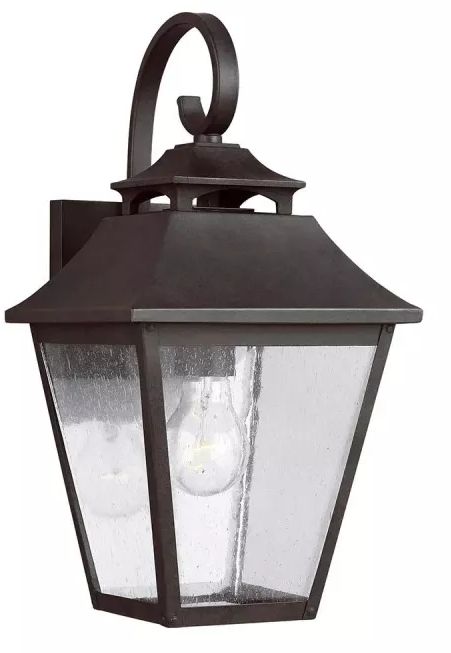 Elstead Lighting Galena lámpara de pared para exteriores 1x60 W marrón FE-GALENA2-M-SBL