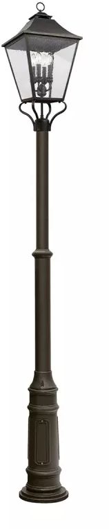 Elstead Lighting Galena lámpara de mesa exterior 4x40 W marrón FE-GALENA5-XL-SBL