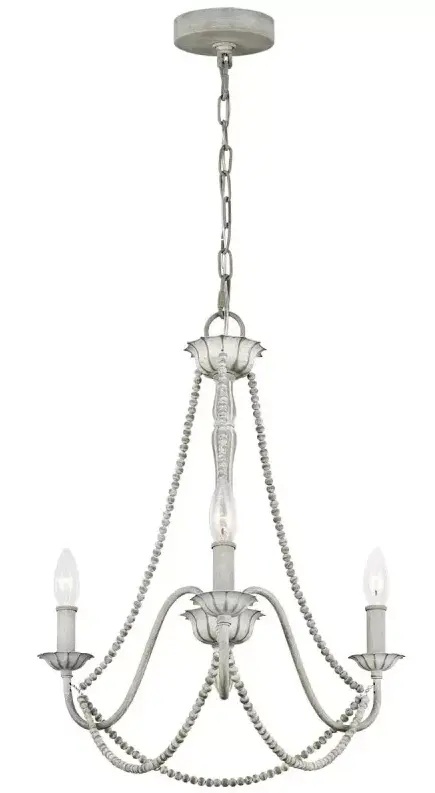 Elstead Lighting Maryville lámpara colgante 3x60 W gris/gris ceniza FE-MARYVILLE3