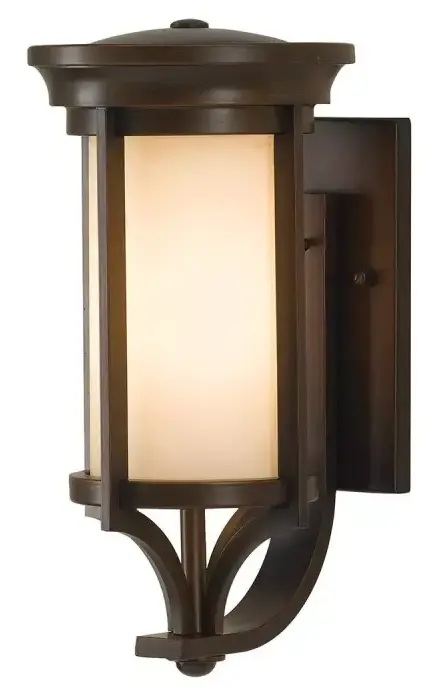 Elstead Lighting Merrill lámpara de pared para exteriores 1x60 W marrón FE-MERRILL1-S
