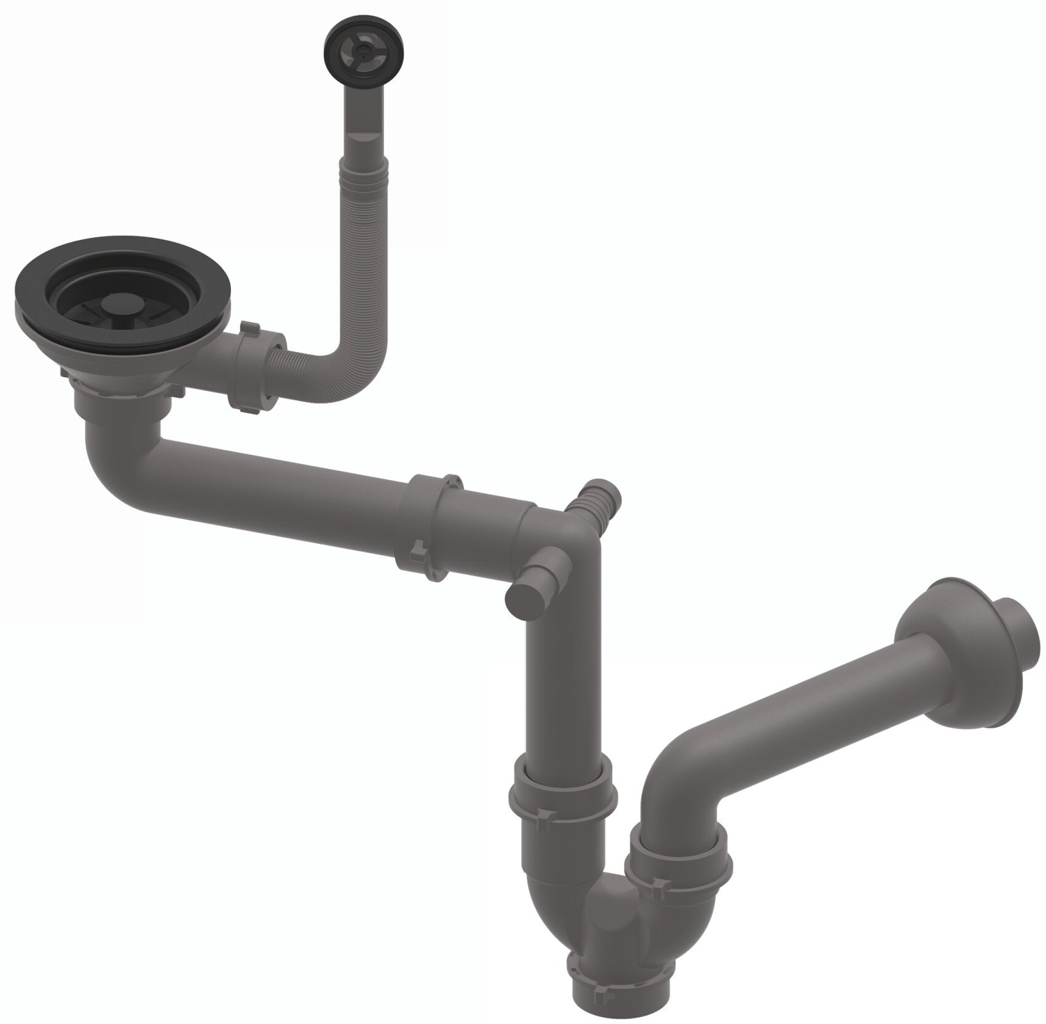 Ruvetti sifón para fregadero 6003MB
