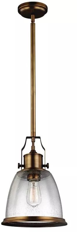 Elstead Lighting Hobson lámpara de techo 1x60 W latón FE-HOBSON-P-M-AB