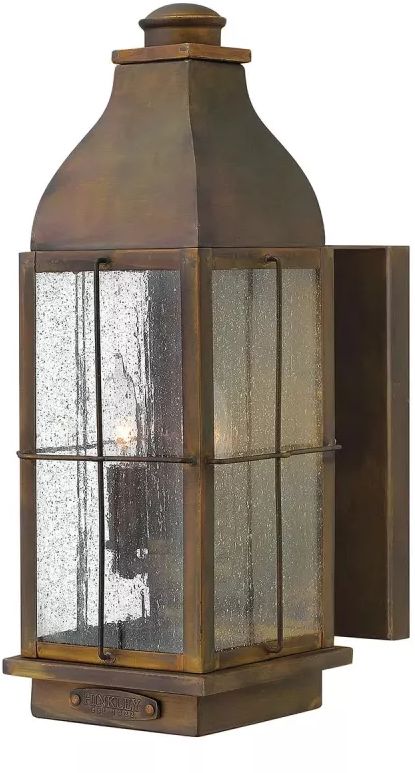 Elstead Lighting Bingham lámpara de pared para exteriores 2x60 W marrón HK-BINGHAM-M