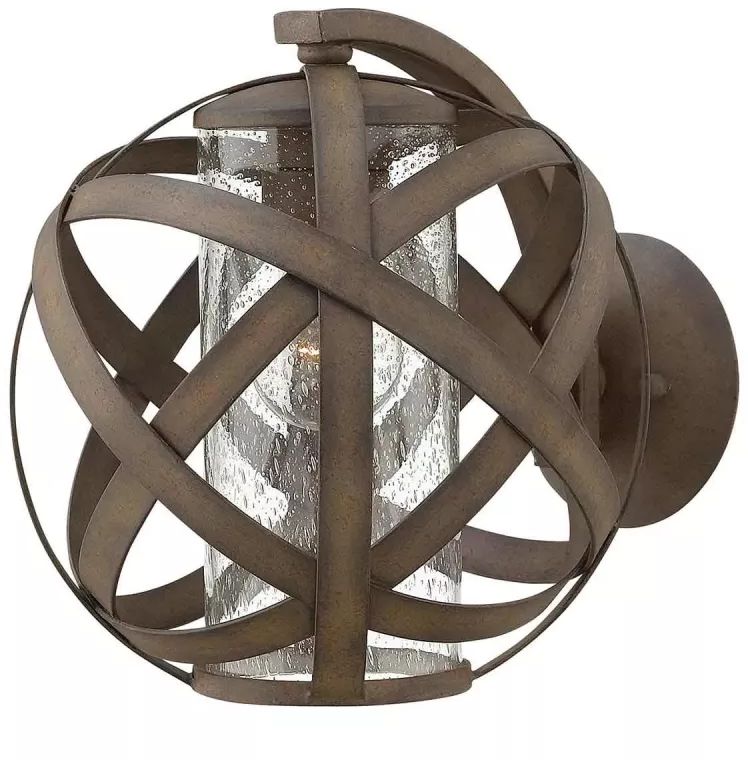 Elstead Lighting Carson lámpara de pared para exteriores 1x60 W hierro HK-CARSON1