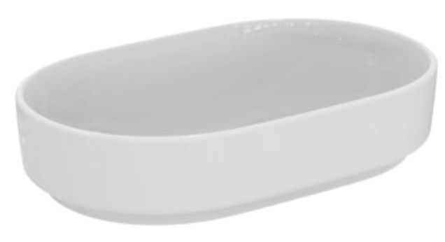 Ideal Standard i.Life O lavabo 60x38 cm oval sobre encimera blanco brillante T573101