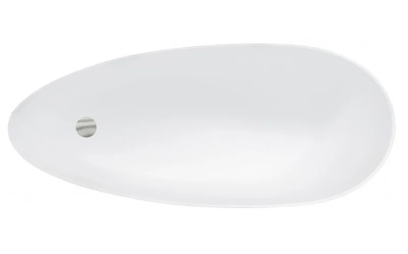 Besco Keya bañera exenta 165x71 cm oval blanco #WMD-165-KKW